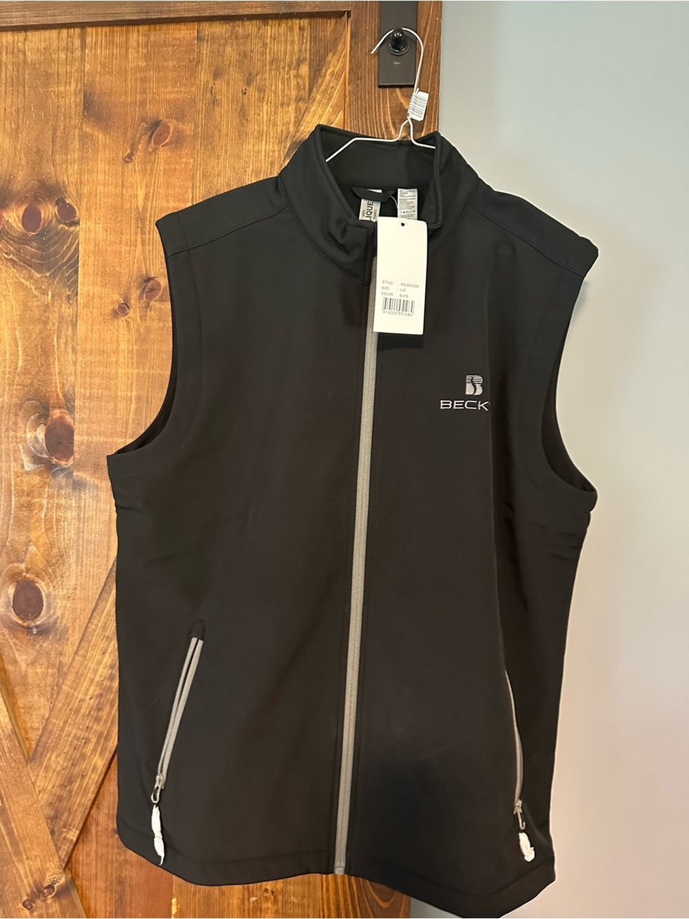Men’s Black Vest